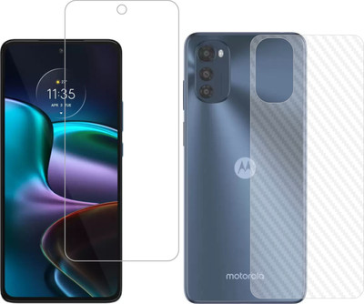 Vatsin Front and Back Screen Guard for Motorola G82 5G(Pack of 2)
