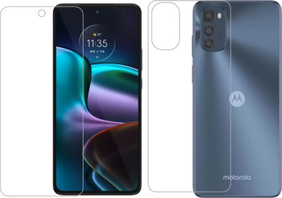 Vatsin Front and Back Screen Guard for Motorola G82 5G(Pack of 2)