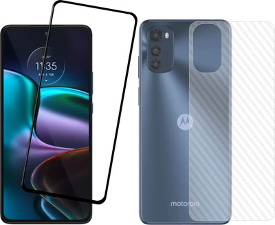 Ten To 11 Front and Back Tempered Glass for Motorola E32s(Pack of 2)
