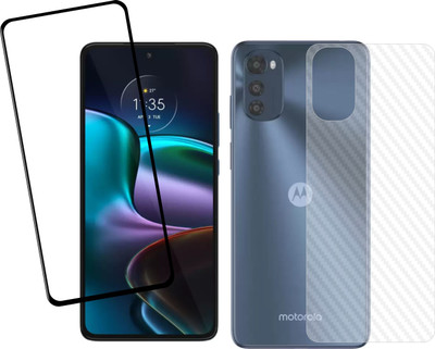 Ten To 11 Front and Back Tempered Glass for Motorola G82 5G(Pack of 2)