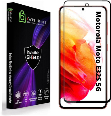 iWishKart Tempered Glass Guard for MOTOROLA e32s(Pack of 1)