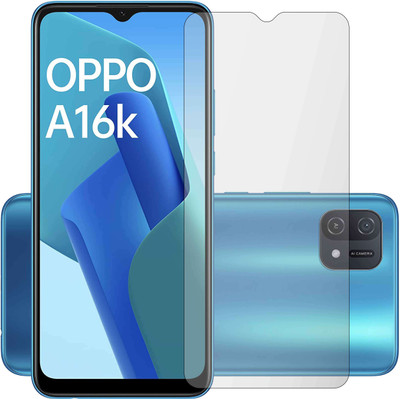 HQ Protection Tempered Glass Guard for Oppo A16k(Pack of 1)