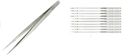 Kunfaya 1 Pc Tweezer + 20Pc Size 16 Sewing Machine Needle Sewing Kit