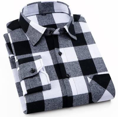 Trend Transfit Men Checkered Casual Multicolor Shirt