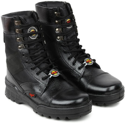 LIBERTY DMS Sheriff 6/40 PU Sole DMS Boot Boots For Men(Black , 6)