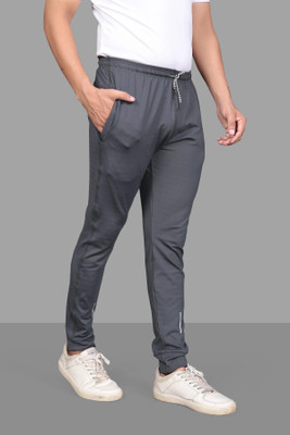 Men Grey Track Pants