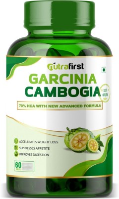 NutraFirst Garcinia Cambogia with Green Tea for Weight Loss(60 Tablets)