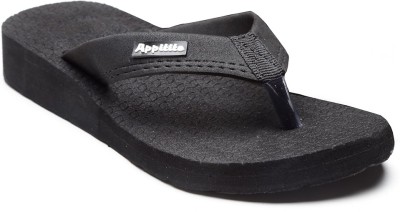 Appitite Men Slippers(Black , 4)