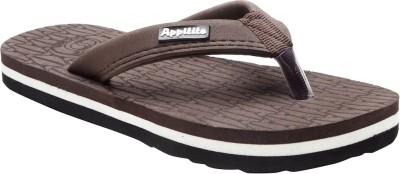 Appitite Men Slippers(Brown , 7)