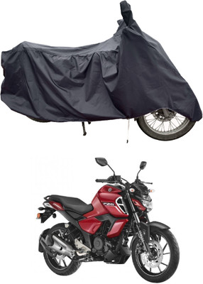 Tricway Two Wheeler Cover for Yamaha(FZ-S Fi Version 3.0 BS6, Grey)