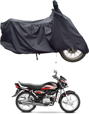 Tricway Two Wheeler Cover for Hero(HF Deluxe BS6, Grey)