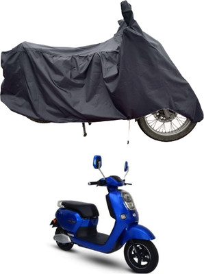 Tricway Two Wheeler Cover for Okinawa(Lite, Grey)