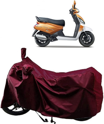KEDIT Two Wheeler Cover for Mahindra(Gusto 125 BS6, Maroon)