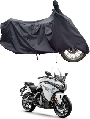 Tricway Two Wheeler Cover for CFMoto(650GT BS6, Grey)