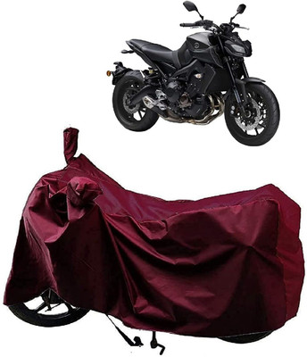 KEDIT Two Wheeler Cover for Yamaha(MT 9, Maroon)