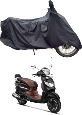 Tricway Two Wheeler Cover for Hero(Pleasure Plus, Grey)