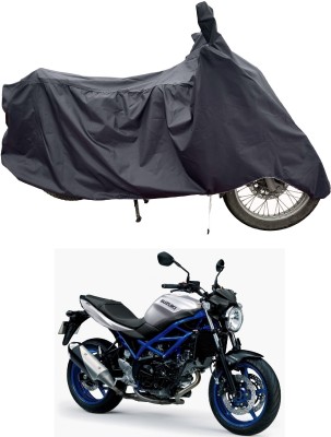 Tricway Two Wheeler Cover for Suzuki(SV 650 BS6, Grey)