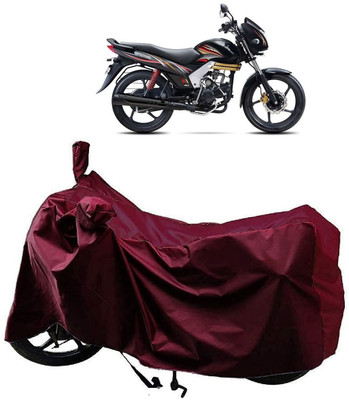 KEDIT Two Wheeler Cover for Mahindra(Centuro, Maroon)