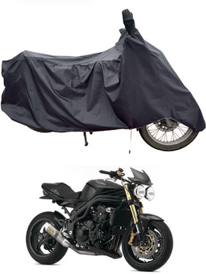 Tricway Two Wheeler Cover for Triumph(Speed Triple ABS, Grey)