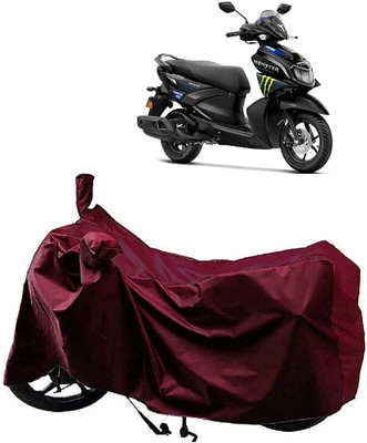 KEDIT Two Wheeler Cover for Yamaha(RayZR 125, Maroon)