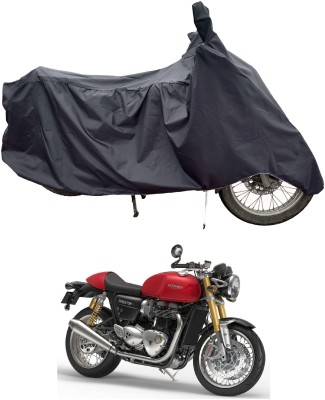 Tricway Two Wheeler Cover for Triumph(Thruxton 1200 R, Grey)