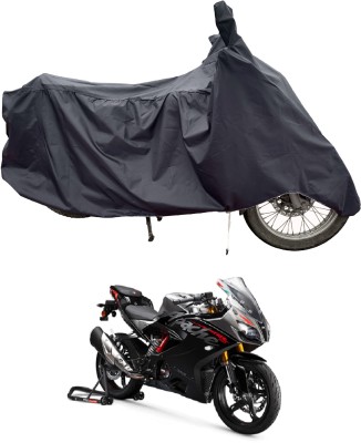 Tricway Two Wheeler Cover for TVS(Apache RR 310, Grey)