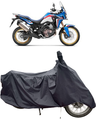 Tricway Two Wheeler Cover for Honda(CRF1000L Africa Twin BS6, Grey)