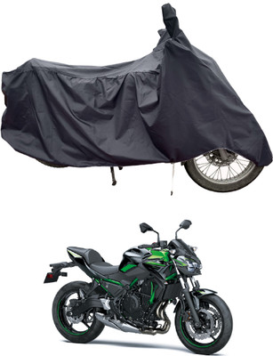 Tricway Two Wheeler Cover for Kawasaki(Z650 BS6, Grey)