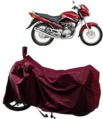 KEDIT Two Wheeler Cover for Yamaha(Gladiator, Maroon)
