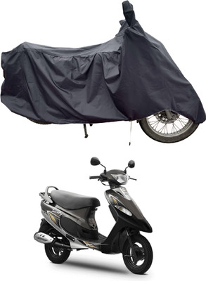 Tricway Two Wheeler Cover for TVS(Pep+ BS6, Grey)
