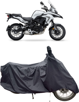 Tricway Two Wheeler Cover for Benelli(TRK 502, Grey)