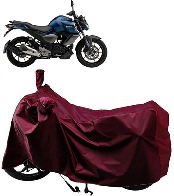 KEDIT Two Wheeler Cover for Yamaha(FZ-S Fi Version 3.0, Maroon)