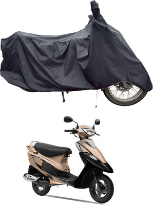 Tricway Two Wheeler Cover for TVS(Pep Plus BS6, Grey)