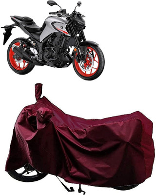 KEDIT Two Wheeler Cover for Yamaha(MT-03, Maroon)