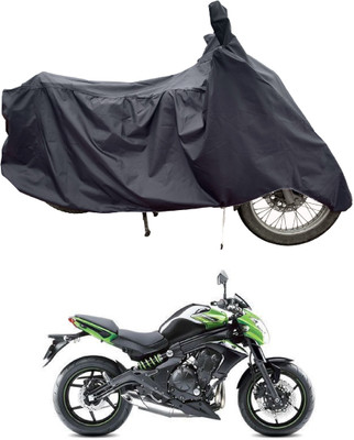 Tricway Two Wheeler Cover for Kawasaki(ER 6N, Grey)