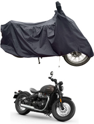 Tricway Two Wheeler Cover for Triumph(Bonneville Bobber BS6, Grey)