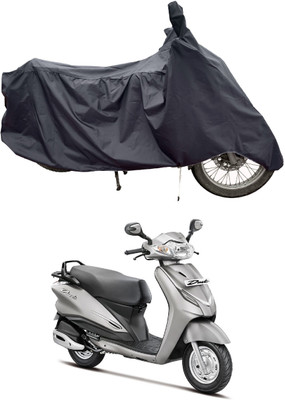 Tricway Two Wheeler Cover for Hero(Duet VX 110CC, Grey)