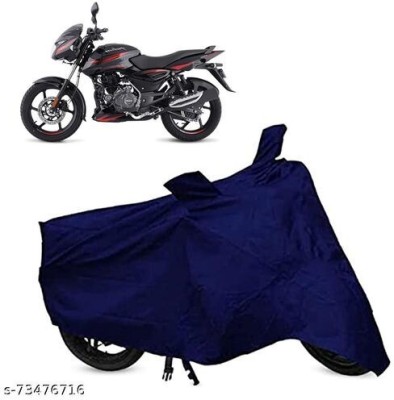 Rajiz Waterproof Two Wheeler Cover for Universal For Bike(Pulsar 150, Blue)