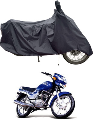 Tricway Two Wheeler Cover for TVS(Victor GLX, Grey)