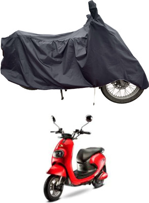 Tricway Two Wheeler Cover for Evolet(Pony BS6, Grey)