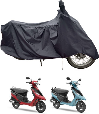 Tricway Two Wheeler Cover for TVS(Scooty Pep Plus, Grey)