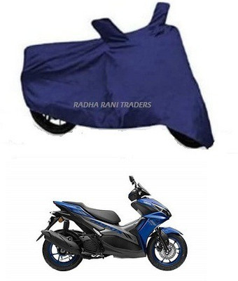 RADHA RANI TARDERS Two Wheeler Cover for Yamaha(Aerox 155 Maxi BS6, Blue)
