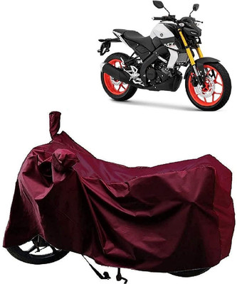 KEDIT Two Wheeler Cover for Yamaha(MT-15, Maroon)
