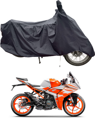 Tricway Two Wheeler Cover for KTM(RC 200 BS6, Grey)
