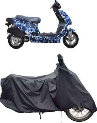 Tricway Two Wheeler Cover for Hero Electric(Electric AXLHE-20, Grey)