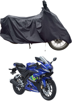 Tricway Two Wheeler Cover for Yamaha(YZF R15 V3 Moto GP Edition BS6, Grey)