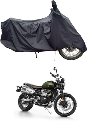 Tricway Two Wheeler Cover for Triumph(Scrambler 1200 BS6, Grey)