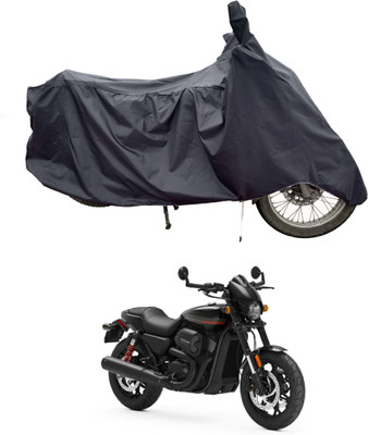 Tricway Two Wheeler Cover for Harley Davidson(Street Rod, Grey)