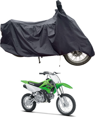 Tricway Two Wheeler Cover for Kawasaki(KLX 110, Grey)