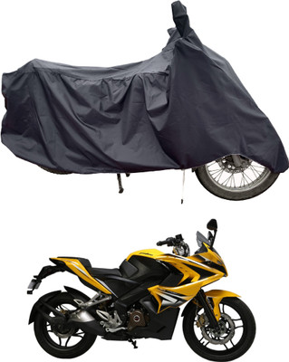 Tricway Two Wheeler Cover for Bajaj(Pulsar SS400 BS6, Grey)